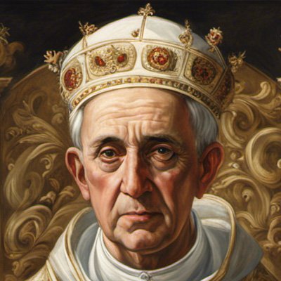  porträt von Papst Honorius III